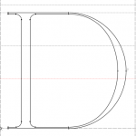 Cyrene – Typeface Design "D"