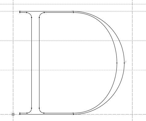 Cyrene – Typeface Design "D"