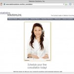 Statistics Solutions – Web Page Design – Free Consultation