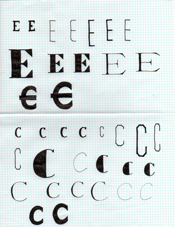 Cyrene – Historical Typeface Sketches No.1