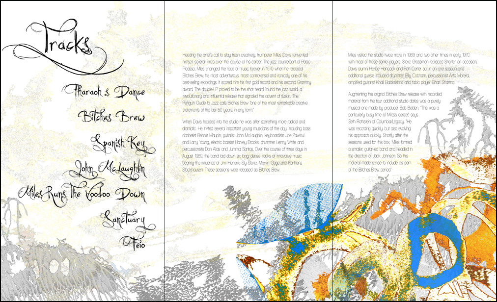 Miles Davis: Bitches Brew – Concert Program (Inside)