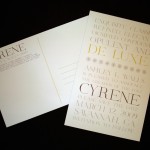 Cyrene – Typeface Promotional Post Card